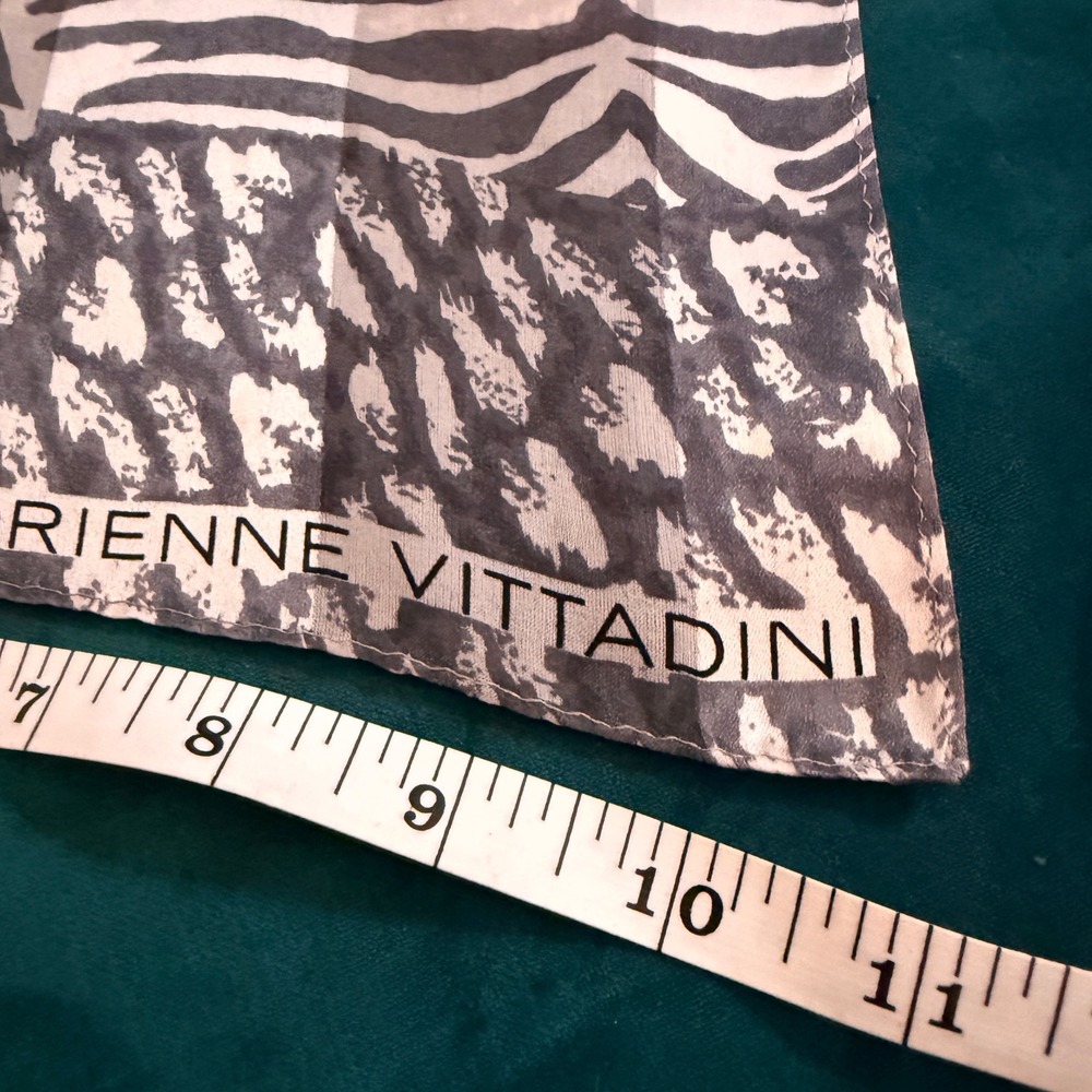 Adrienne Vittadini + Animal Print Scarves Bundle Women Zebra Leopard Abstract - Picture 5 of 12